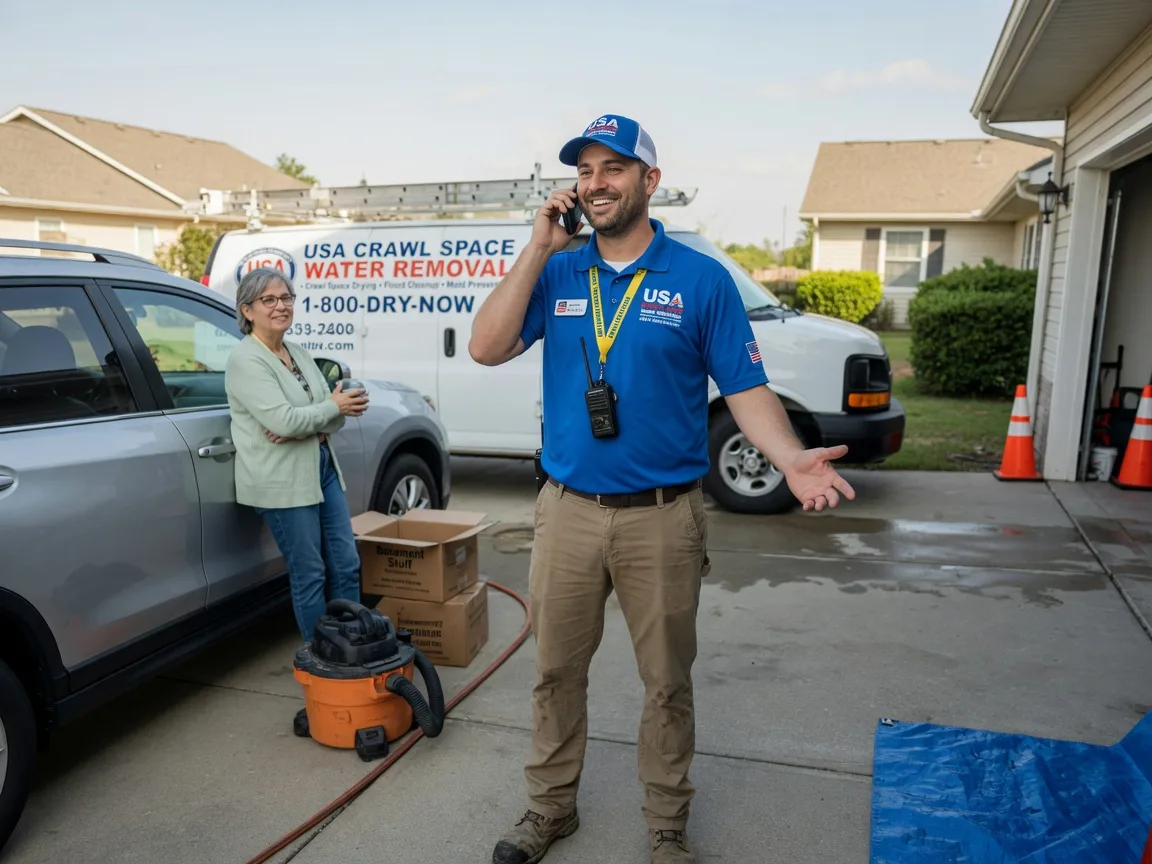 Crawl Space Water Removal Arden, NC FAQs